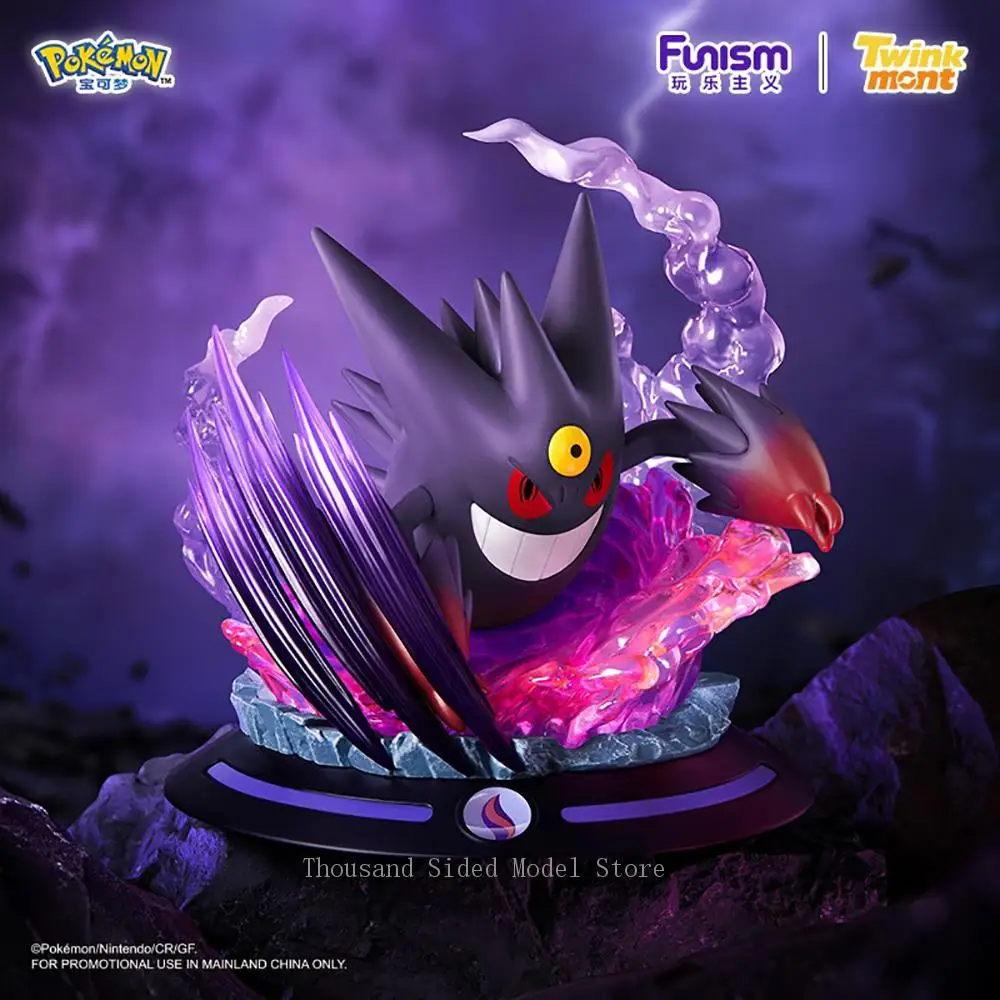 Фото В наличии оригинальная фигурка Funism Pokemon Gangar Mega Gangar, модель, коллекционные игрушки, 11,2 см, настольные декоративные украшения №1