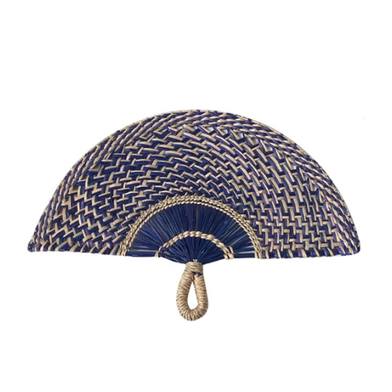 

Handwoven Straw Fan Manual Paddles Fan for Wall Art Decorative Accessory Handwoven Styles Handheld Fan Decorations