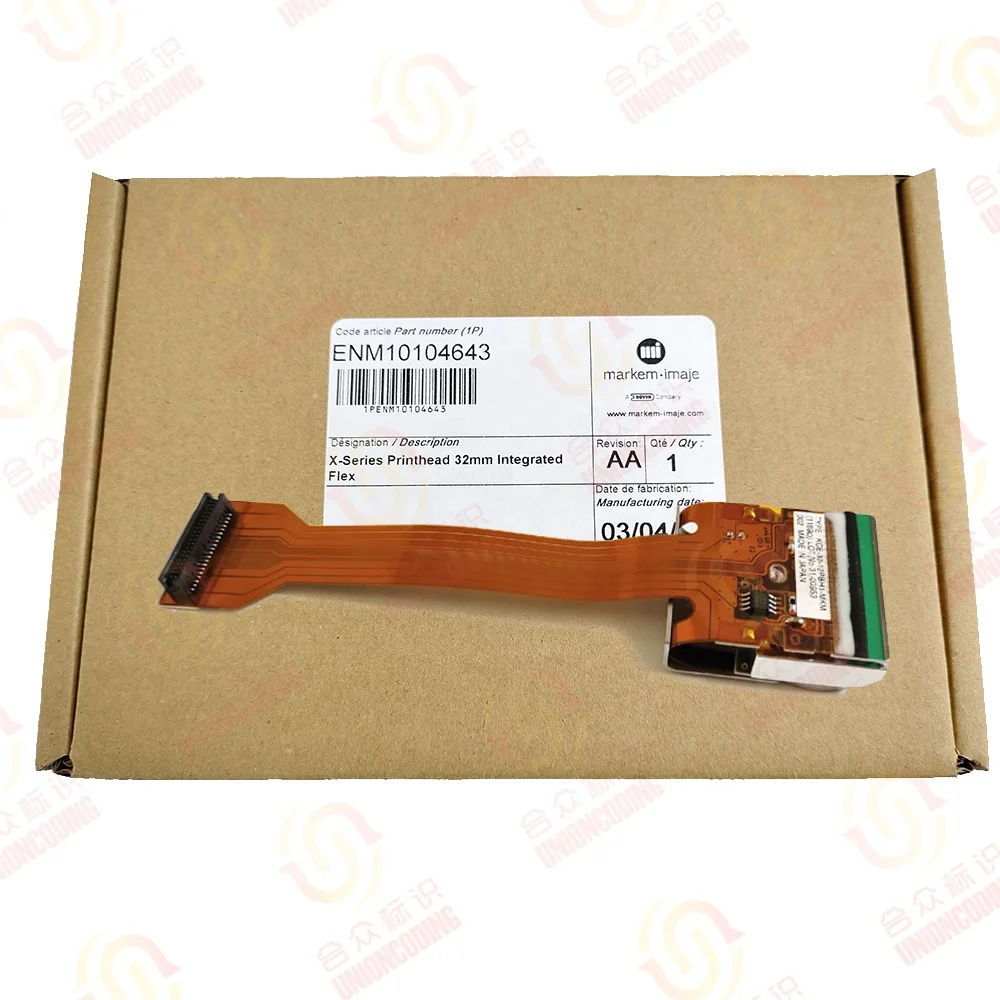 Фото ENM10104643 32 мм TTO печатающая головка оригинальная для Markem-Imaje Smartdate X40 термотрансферная печатная машина №1