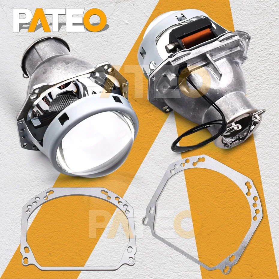 

3.0 inch Hella E55 H7 D2S HID LED Car Headlight Lenses Bi-xenon Projector Replacement H7 LED Lens Kit Retrofit Repair