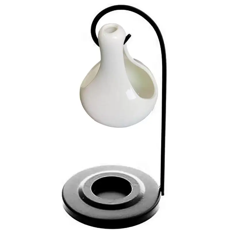 Essential Oils Warmer With Stand Porcelain Tear Drop Oil Warmer Candle Holders For