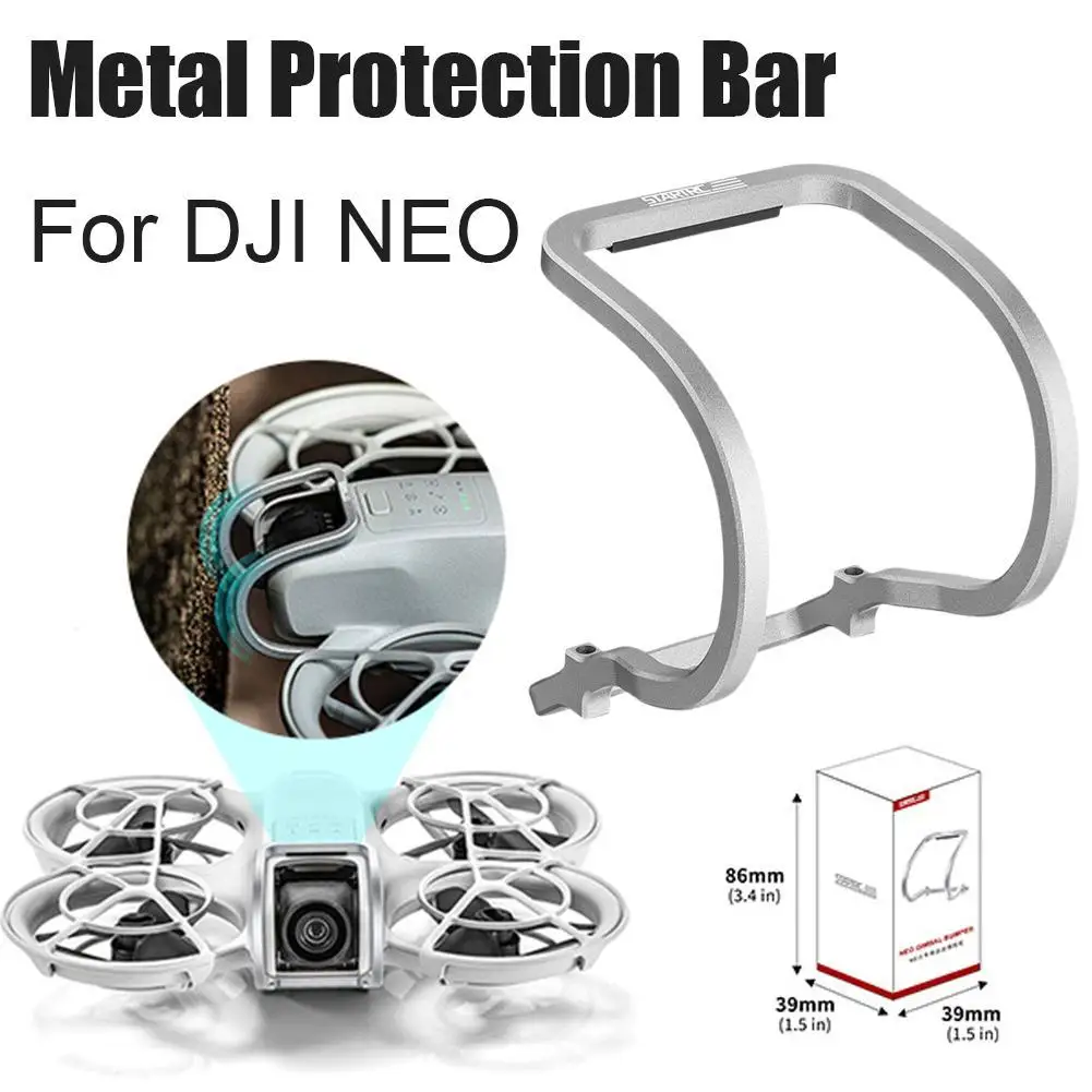 Противоударный металлический защитный бампер для объектива DJI NEO