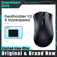 original new deathadder v2 x hyperspeed wireless gaming mouse with best in class ergonomics 7 programmable buttons for razer
