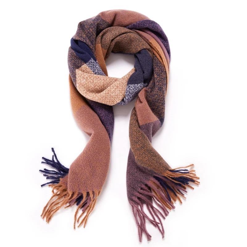 AEBMNHD Модные женские теплые шарфы