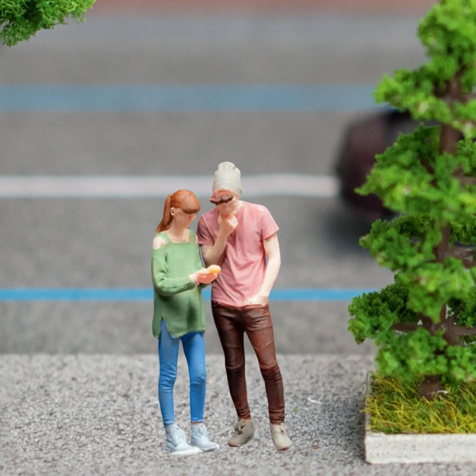 2x1/64 фигурки персонаж фильма для диорамы настольный орнамент поезд железная