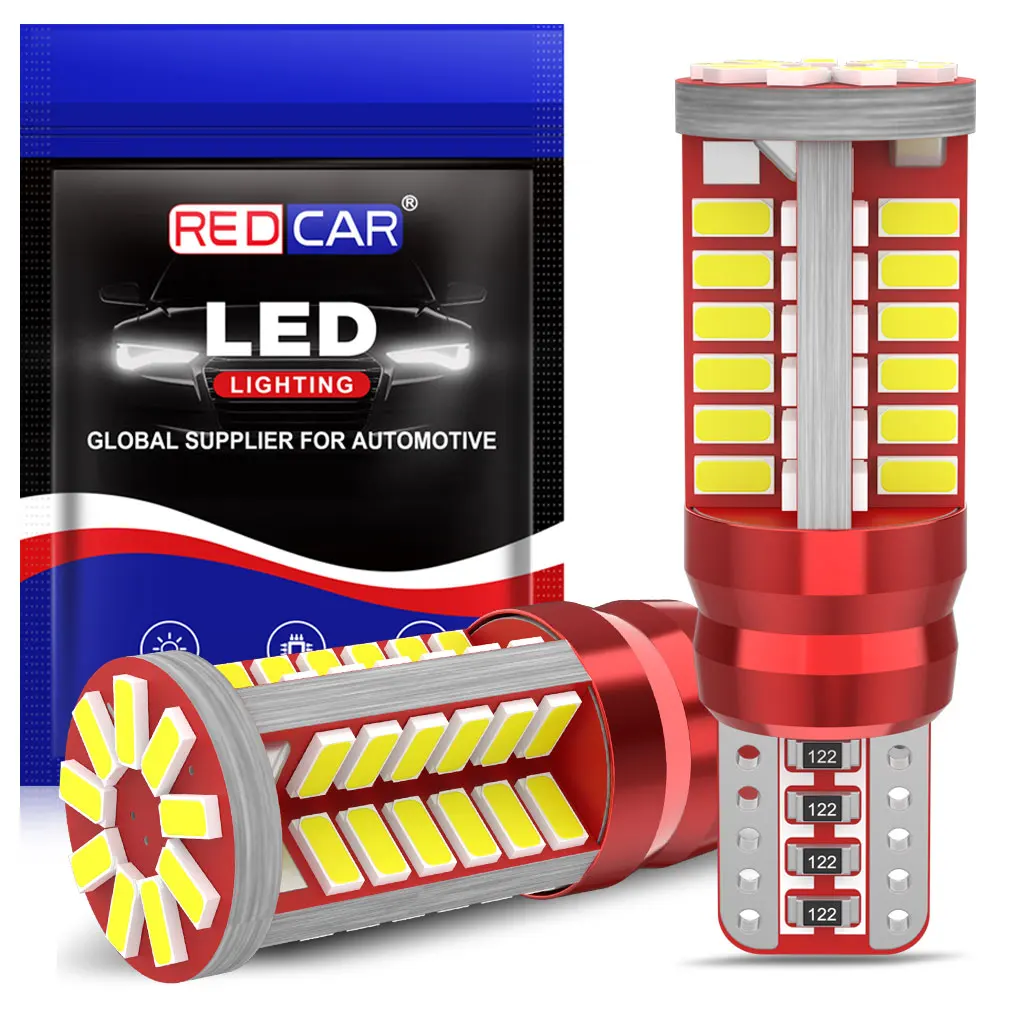 2x W5W T10 Светодиодные лампы Canbus 3014 SMD 6000K 168 194 Led 5w5 светильник 10 6000K белый автомобильный номерной знак лампа для интерьера