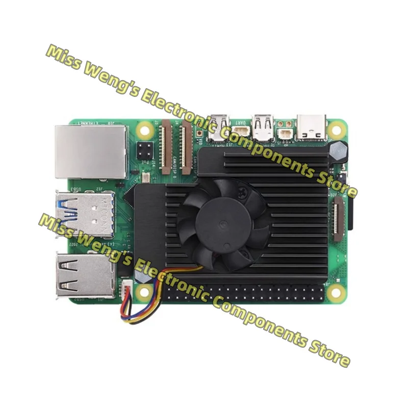 Специальный вентилятор радиатора Raspberry Pi 5-го поколения с активным рассеиванием