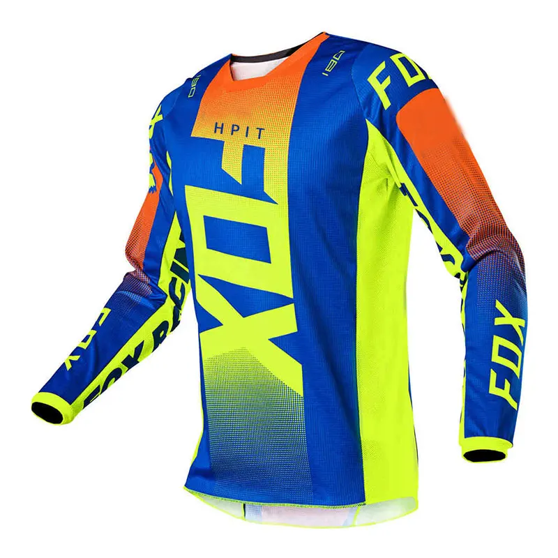 2022 Hpit Fox 180 Adult Motocross Jersey MTB Off Road Mountain Bike Downhill Jersey MX BMX Cycling Jersey Enduro Sweatshirt