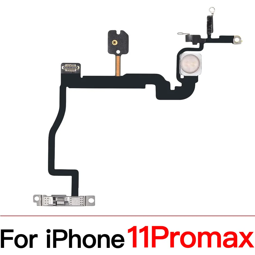 Замена для iPhone 11 Pro Max Power и Кнопка громкости с гибким кабелем переключателя
