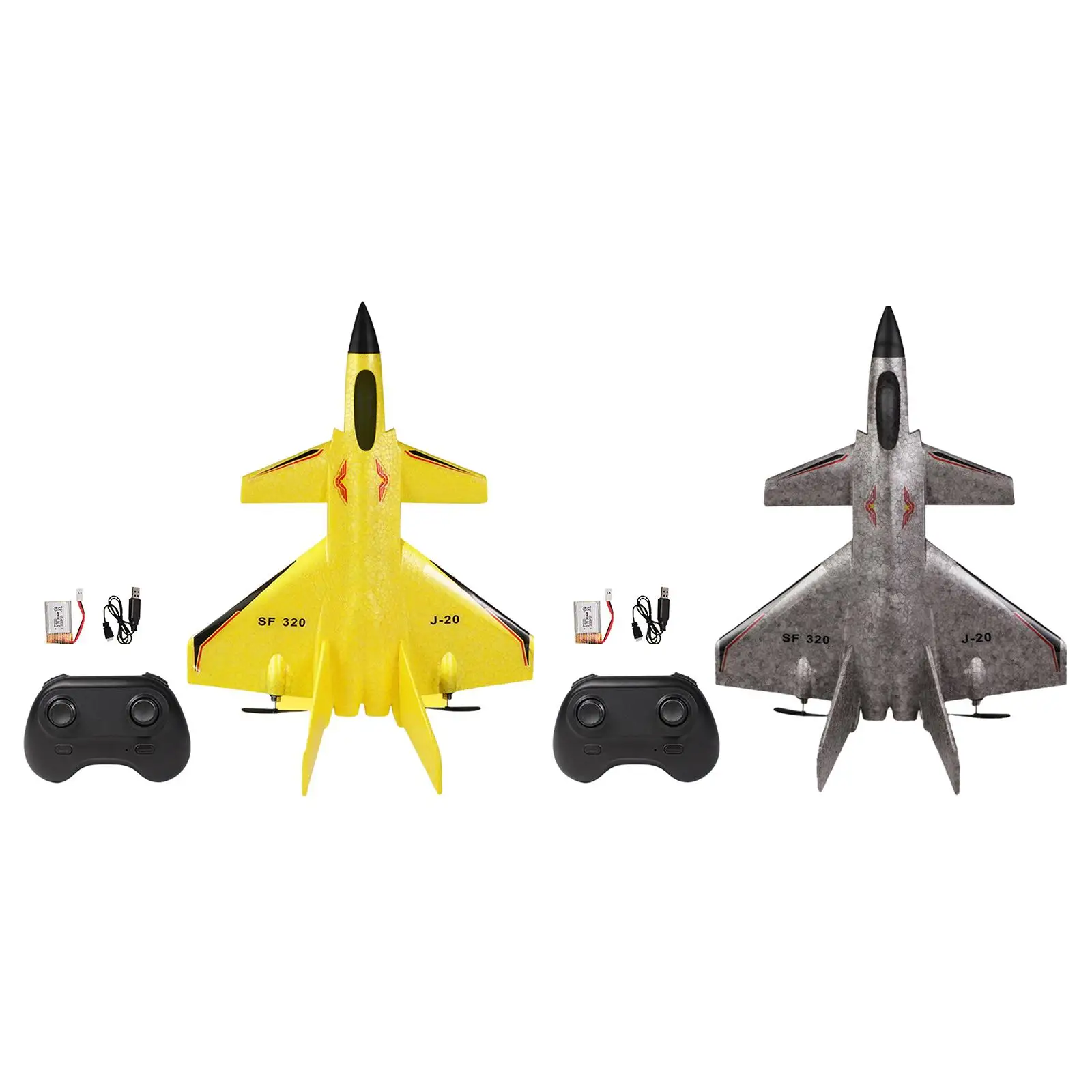 

EPP Foam RC Fighter 2.4G Radio Control Foam Plane Toys for Outdoor Beginners