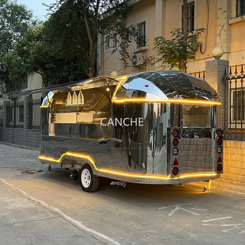 Тележка для пищевых продуктов Airstream/тележка хот-догов на продажу/Мобильная