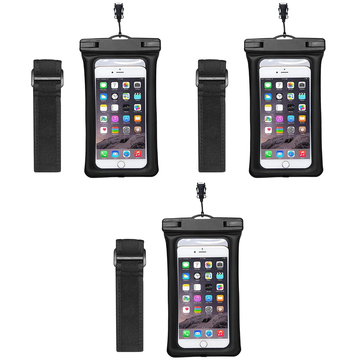 

Waterproof Case Clear Sealed Screen Touch Tpu Container Friendly Pouch Dry Holder