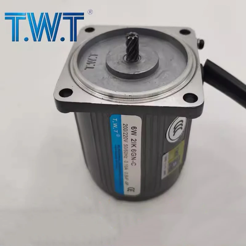 Электродвигатели TWT 6 Вт редукторные электродвигатели 2IK6GN-C зубчатые валы 2RK6GN-C