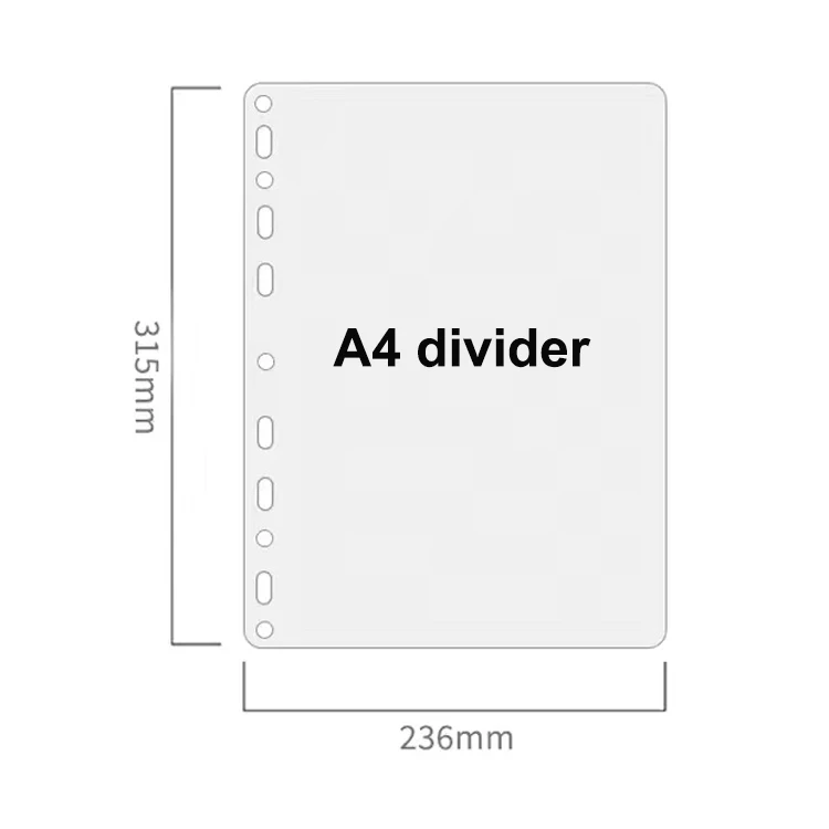 Двусторонние прозрачные sleeves для фотоальбома A4