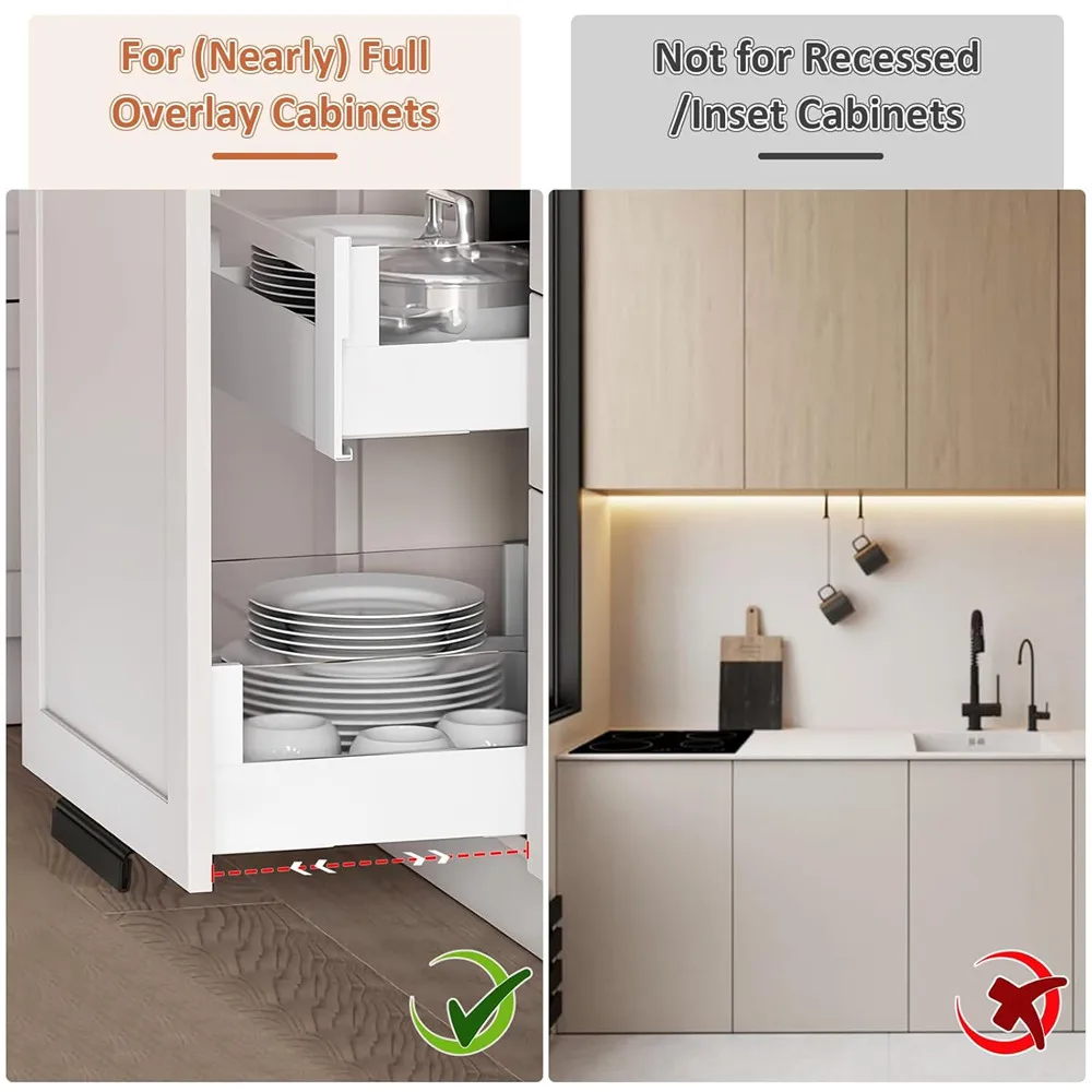 Ножка шкафа для ящика мусора бесконтактные монтажные ручки без помощи рук