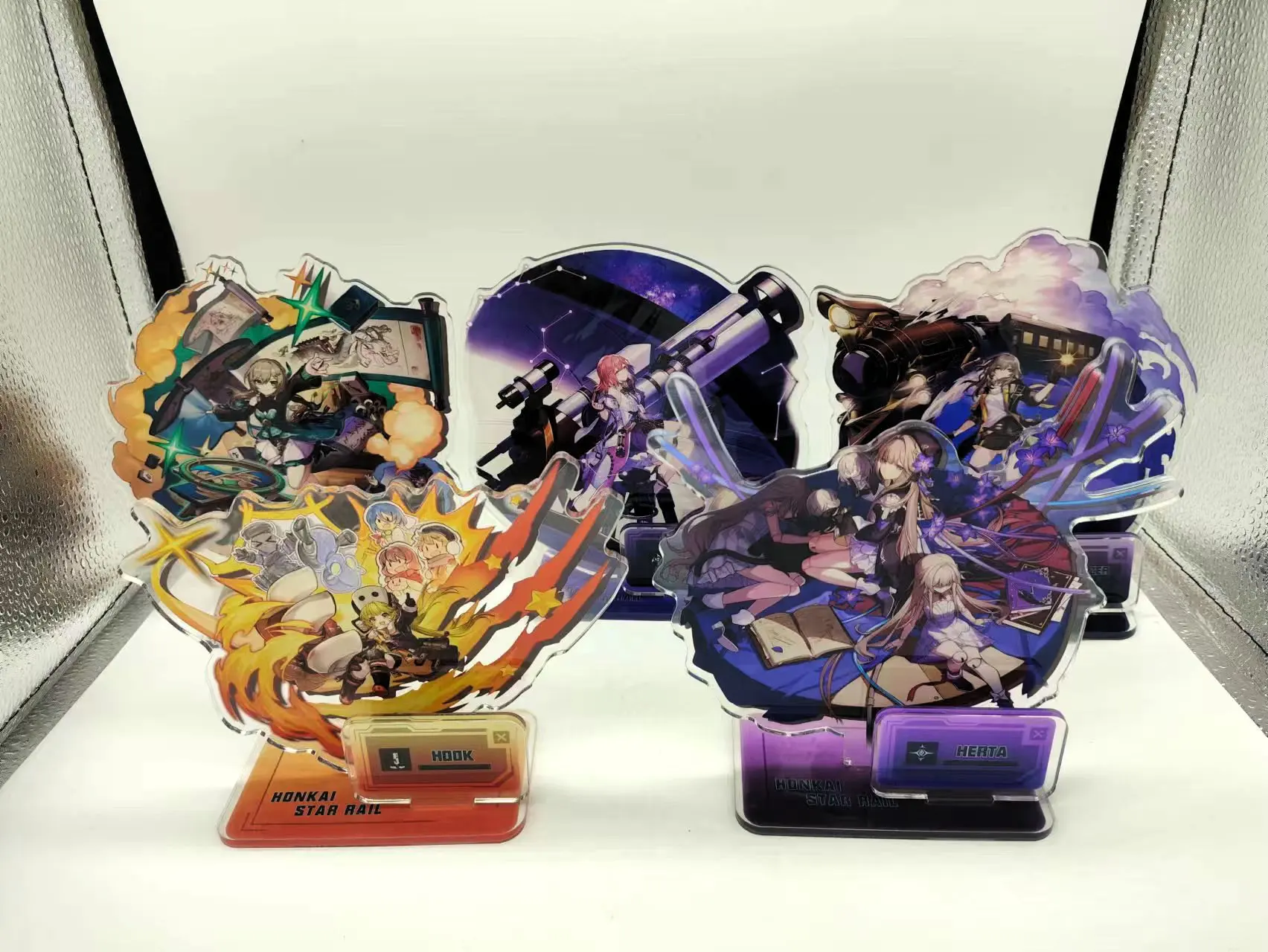 

Honkai:Star Rail Figures Dan Heng Jing Yuan March 7th Kafka Blade Game Acrylic Stand Model Desk Decor Collection Standing