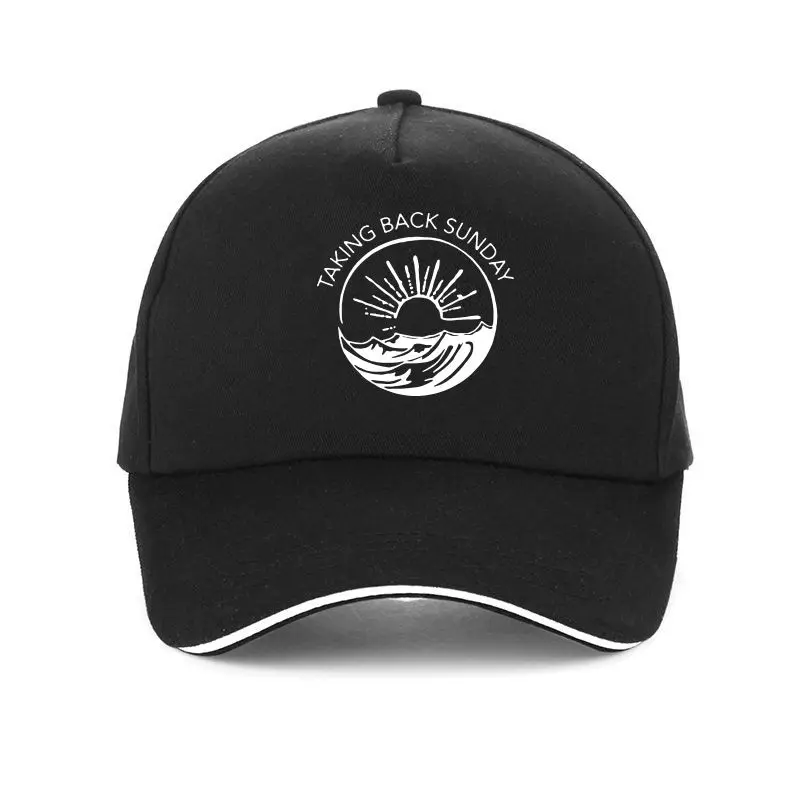 

Gorra de beisbol с логотипом рок, gorra de beisbol Harajuku Хип-хоп с логотипом полосы по воскресеньям, Bw, talla Xs-3X