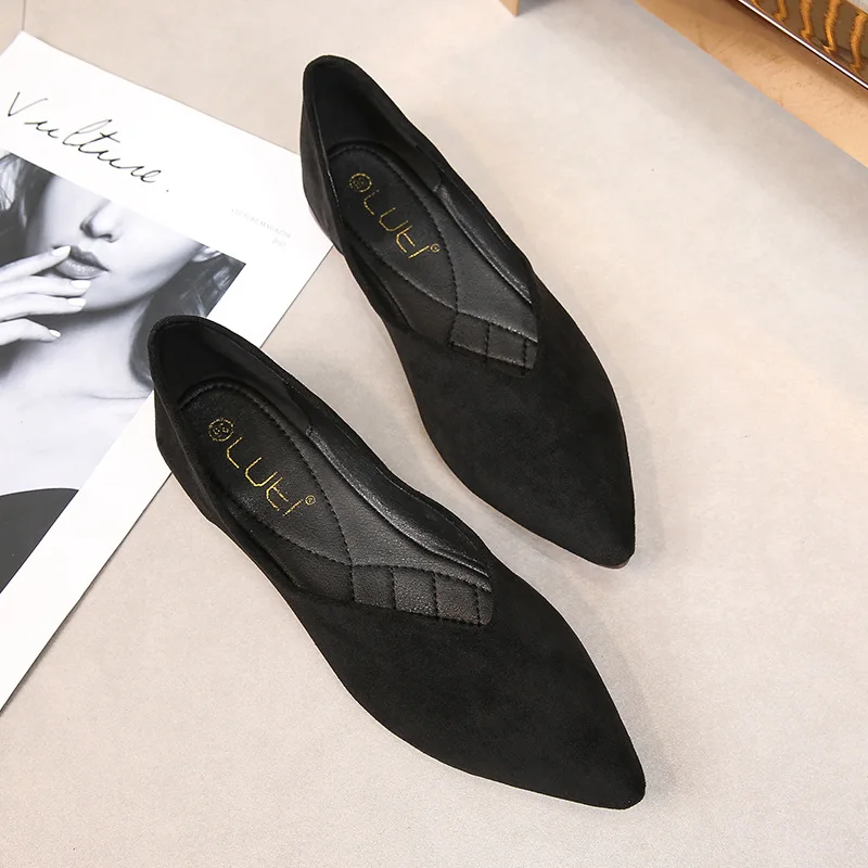 

Женские плоские Сверхудобные балетки, мягкая подошва, балетки черного цвета, размеры 33, 34, 42, 43