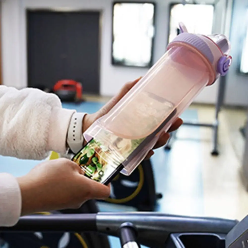 Бутылка Для Воды С Секретным Отделением 480 Мл — Пластиковая Непрозрачная