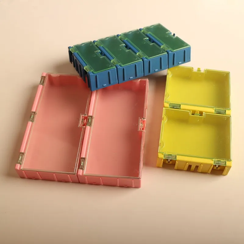 4 шт. SMD SMT коробка для хранения электронных компонентов