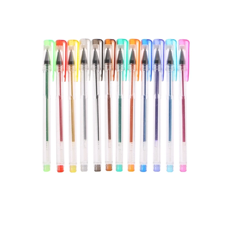 

Светящаяся цветная Магнитная гелевая ручка 0,5 мм, шариковая ручка для письма, офиса