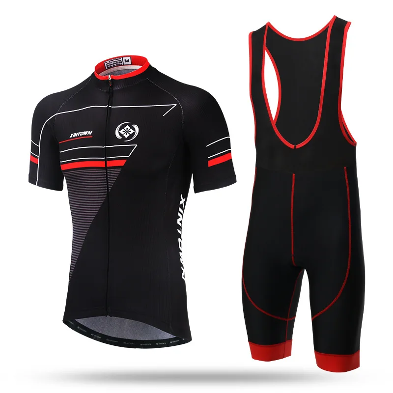 

Cycling clothes summer men's suit sun protection, quick drying and breathable cycling mountain sportswear