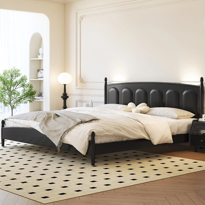 Минималистичная современная кровать 180x200 см модная двуспальная в итальянском