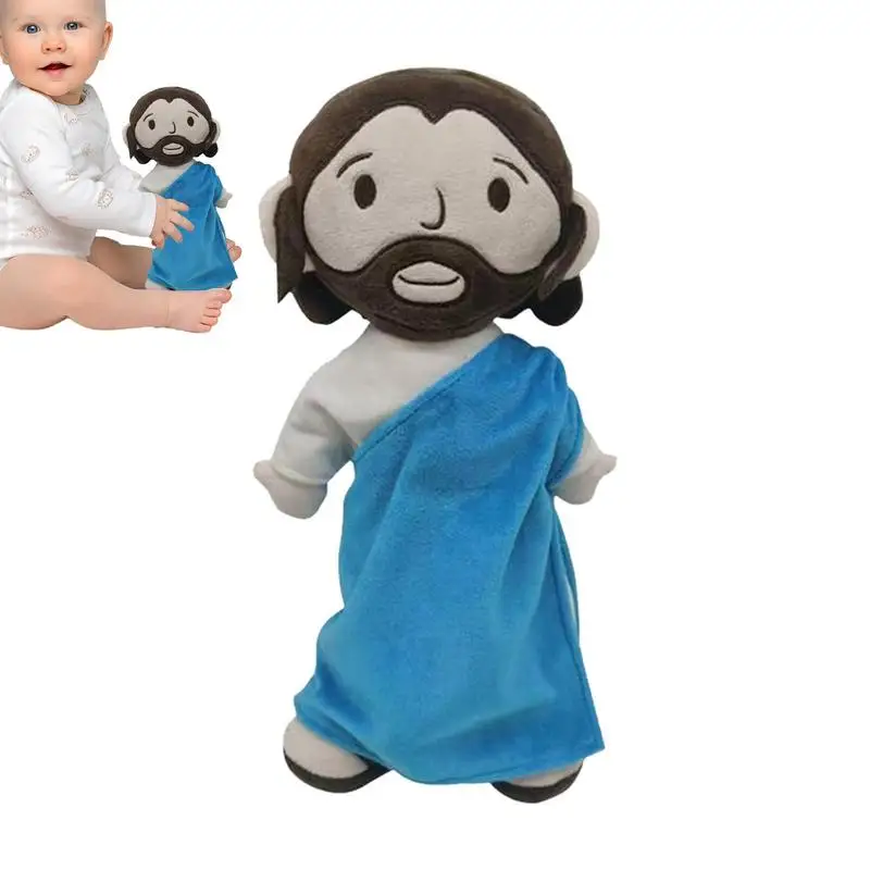 

Jesus Plush Doll Stuffed Mary Holding Kid Jesus Toy Christ Religious Savior Doll Virgin Mary Plush Doll Jesus Toy Christian