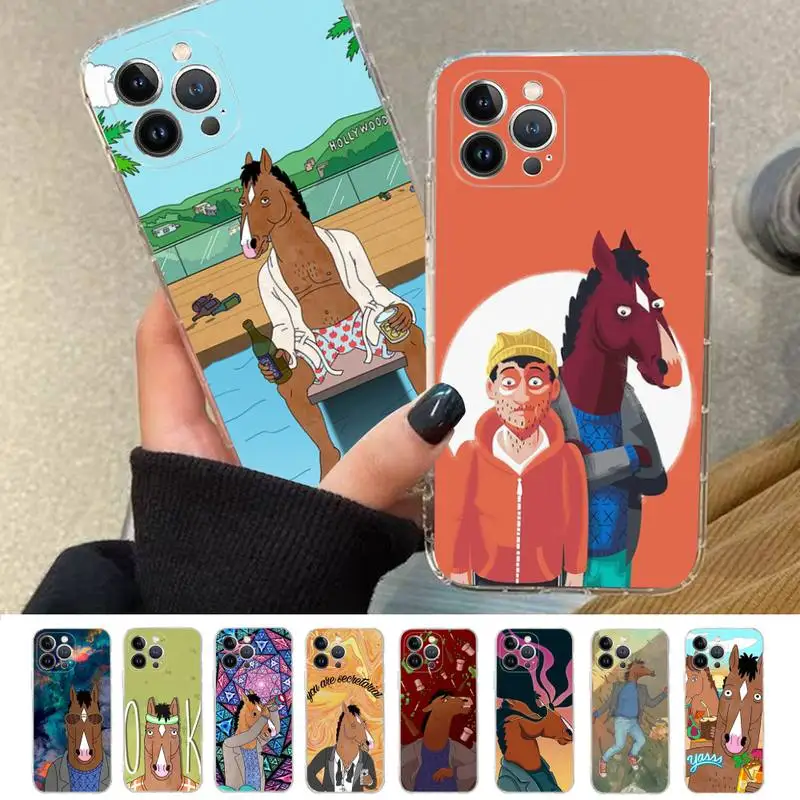 

Anime Horse-mans Phone Case Silicone Soft for iphone 14 13 12 11 Pro Mini XS MAX 8 7 6 Plus X XS XR Cover