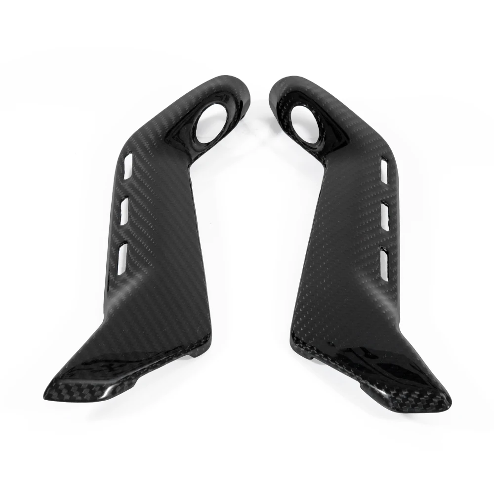 

100% Full Carbon Fiber Seat Side Subframe Covers Panels for Panogale V4/ V4S glassy black