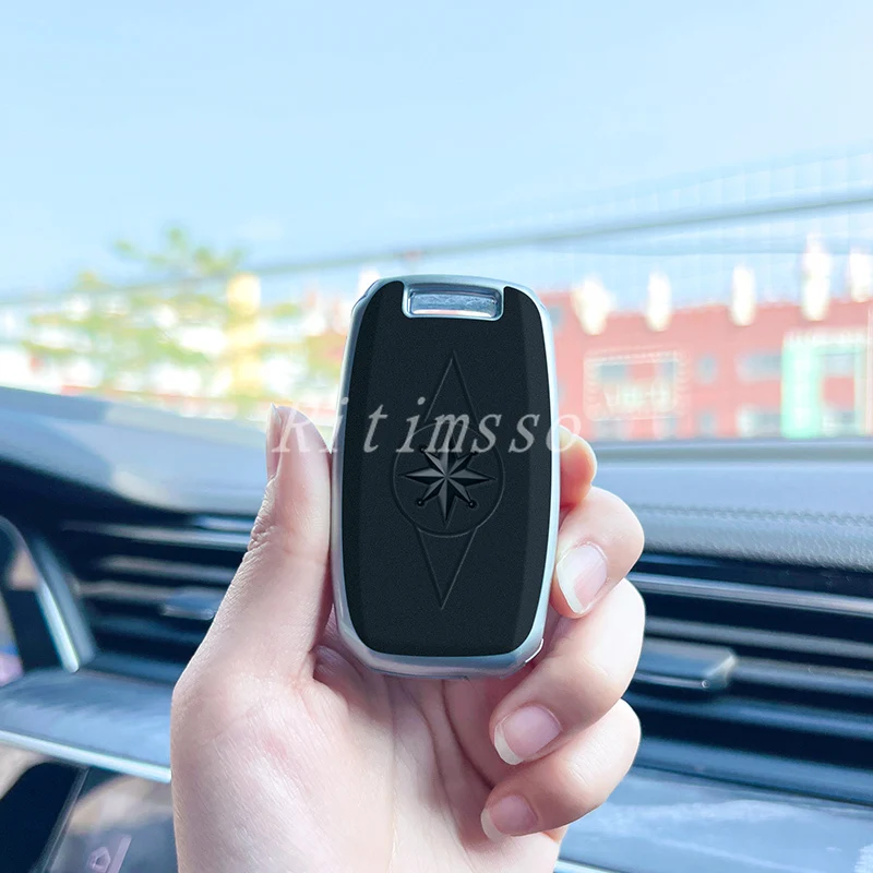 Высококачественный чехол для автомобильного ключа из ТПУ Kia Rio 3 K2 Ceed Cerato K3 Sportage 4
