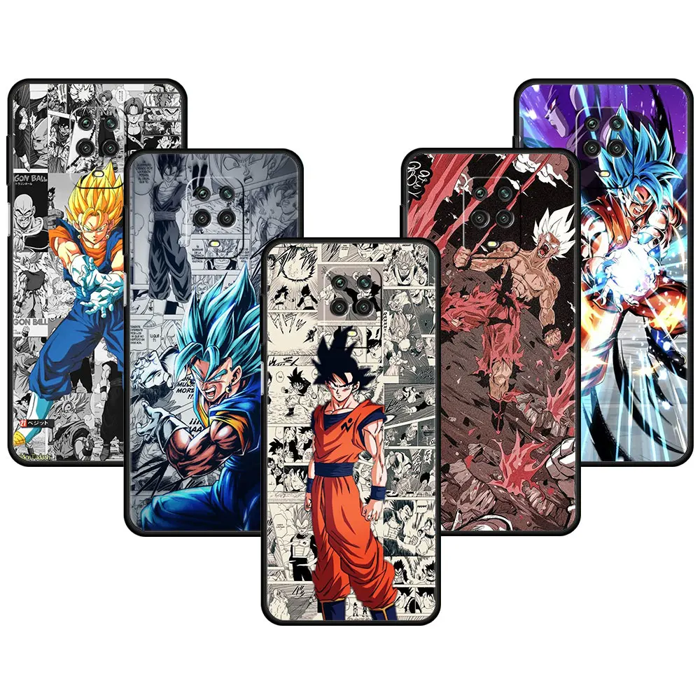 

Official Dragon Ball Son Goku Goten Vegito Celular Funda For Xiaomi Redmi Note 10 11 Pro 7 9T 9C 8 K40 9S 9A 9 8T 10C K40S
