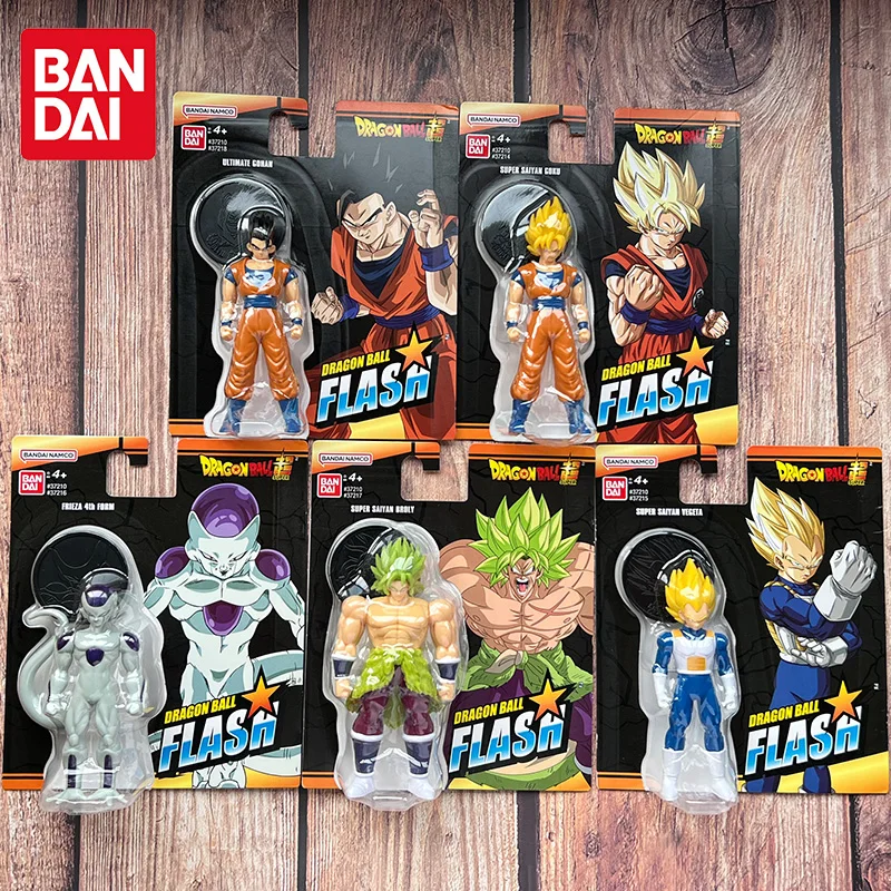 

В наличии Bandai подлинный Драконий жемчуг Super Saiyan Обезьяна Король Вегета Broly Gohan ручной работы экшн-фигурка куклы