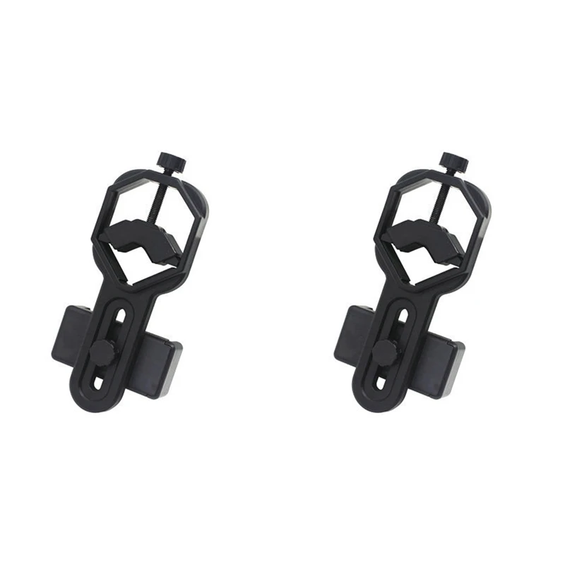 

2X Universal Phone Adapter Mount Telescope Phone Mount For Telescope Support Eyepiece Diameter 22 To 44Mm