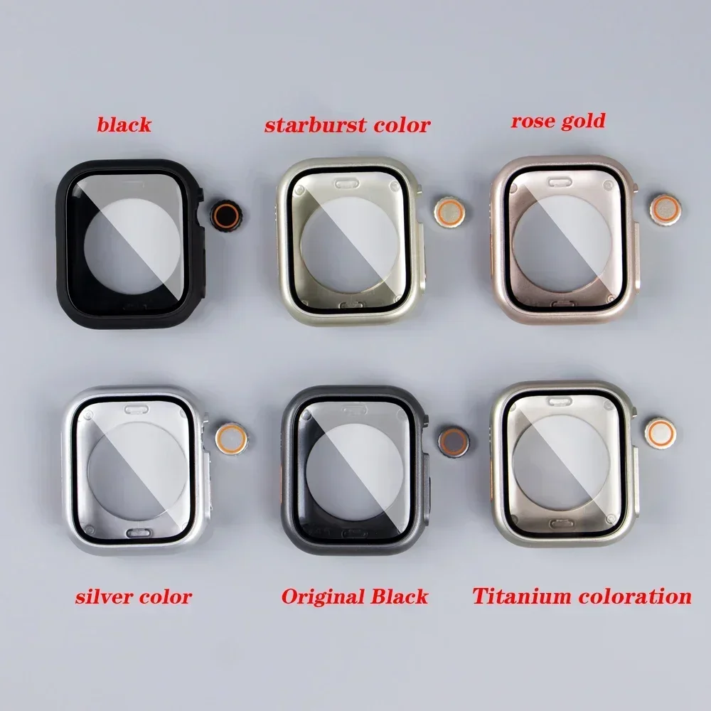 Улучшенный ультратонкий чехол для Apple Watch 11 10 46 мм 42 мм 9 8 7 45 мм 41 мм, защитная пленка для экрана для IWatch Series 6 SE 5 4 4044 мм (art.: 3920dca2b5049) - 3920dca2b5049