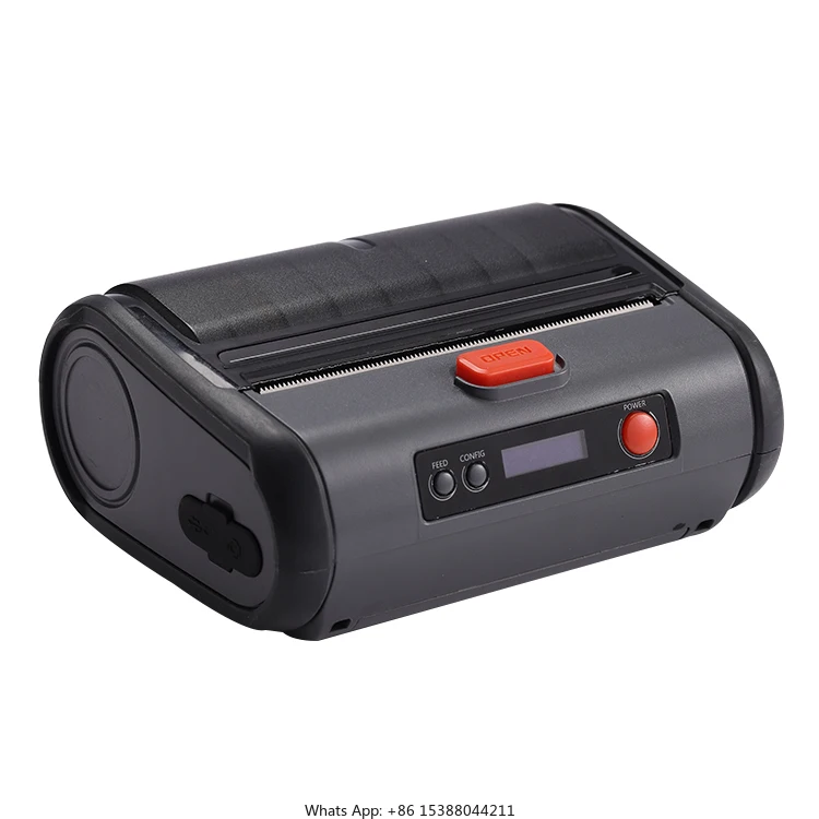 UROVO K419 Беспроводной портативный мини-термопринтер 4-дюймовый мини-доставка со
