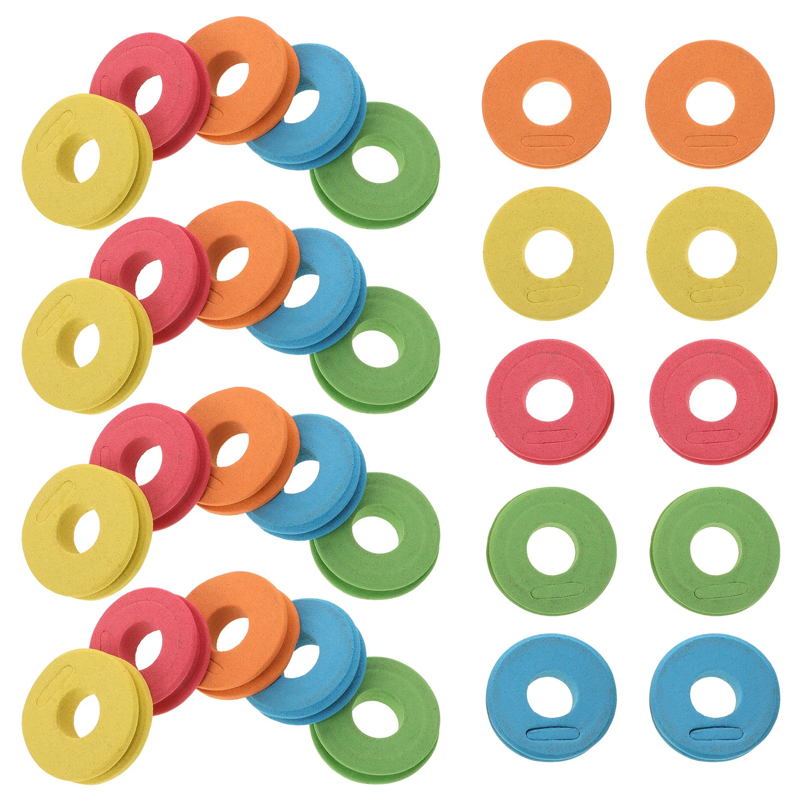 100 шт. катушки для лески круглая форма рыболовные снасти (разноцветные)