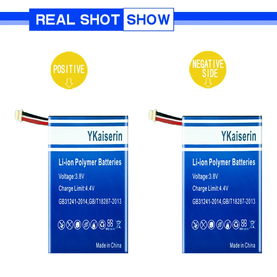 Аккумуляторная батарея ykaisсеребрина 8300 мАч для OBDSTAR X300DP PAD2 тестер автомобильного