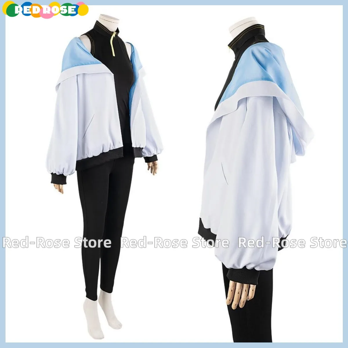 Аниме челка мечта! Это MyGO! Женский костюм для косплея Rana Kaname белый с капюшоном