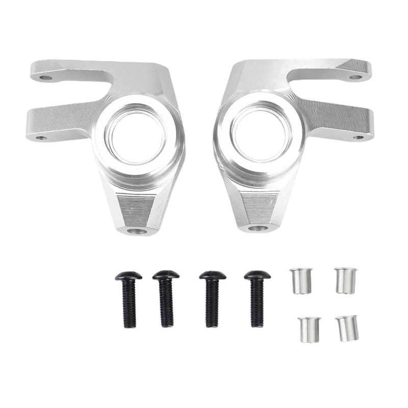 

2Pcs Metal Steering Knuckles for Axial SCX6 AXI05000 Jeep JLU Wrangler 1/6 RC Crawler Car Upgrades Parts