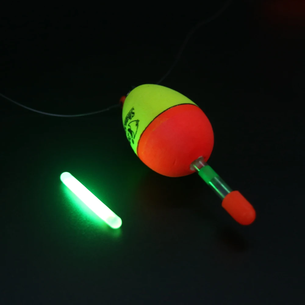 4pcs connector + 2pcs big belly float luminous float fishing hard tail belly float 3g - 80g