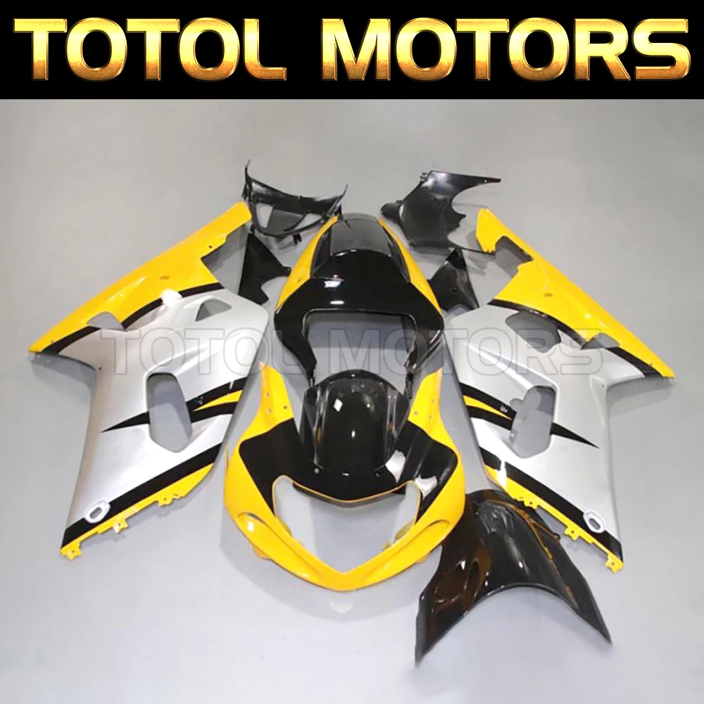

Motorcycle Fairings Kit Fit For gsxr600/750 2001 2002 2003 Bodywork Set High Quality ABS New Injection Yellow White Black