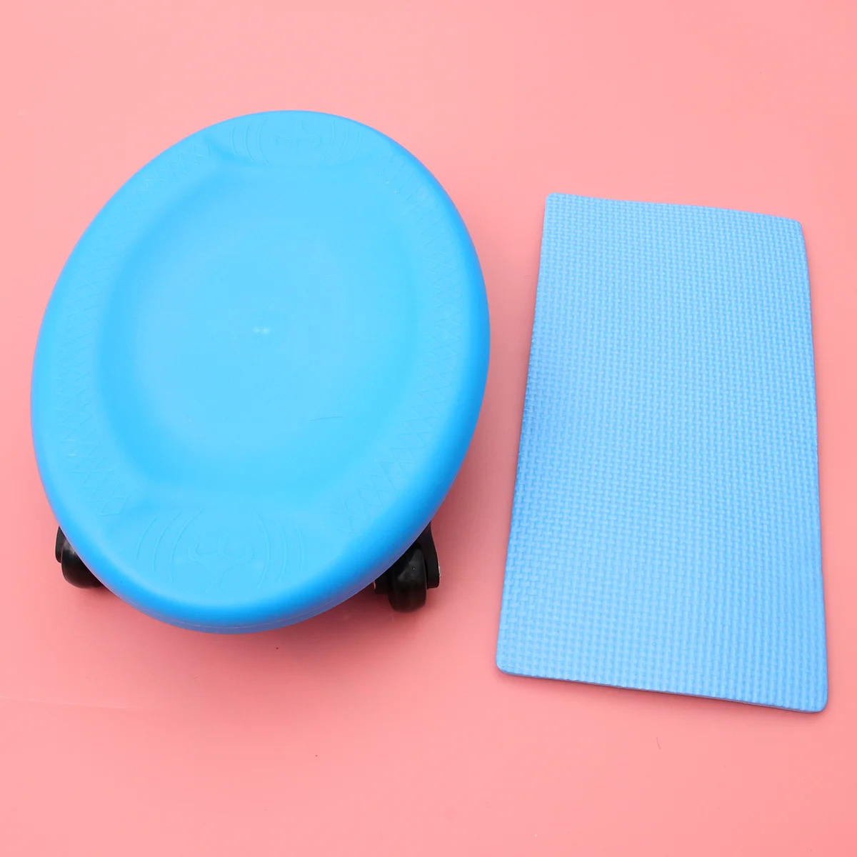 

1 шт., четырехколесный тренажер для брюшного пресса