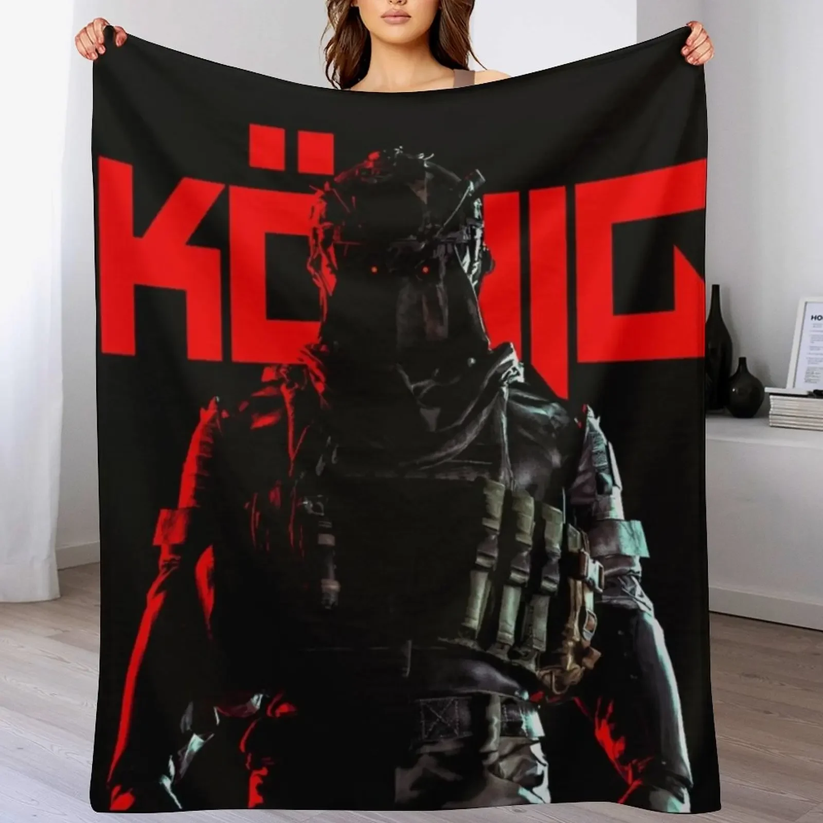 K?NIG-RED Пушистое одеяло