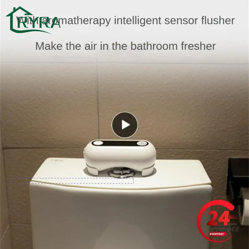 

With Aromatherapy Toilet Flusher Toilet Fully Automatic Automatic Flusher Smart Sensor Toilet Sensor Flusher Electric