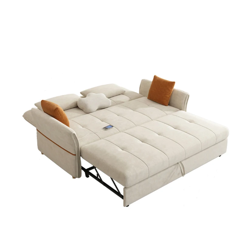 Мягкие простые складные диваны в скандинавском стиле дизайнерская современная