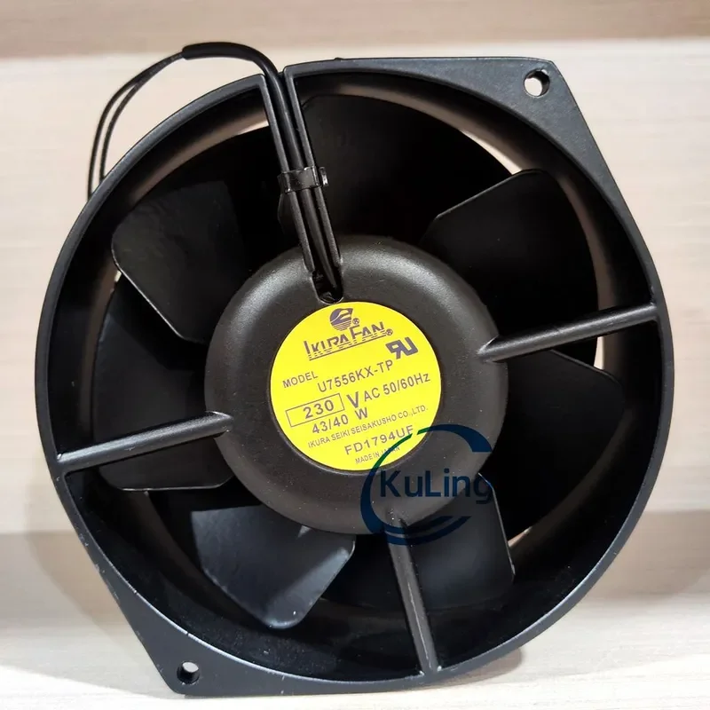 Фото Вентилятор U7556KX-TP 230В, устойчивый к высоким температурам, для New Japan Yura IKURA, размеры 172 x 150 x 55 мм №1
