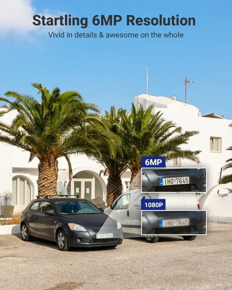 ANNKE 6MP двойной объектив 180 панорамная сетевая камера ИК AI POE IP-камера безопасности