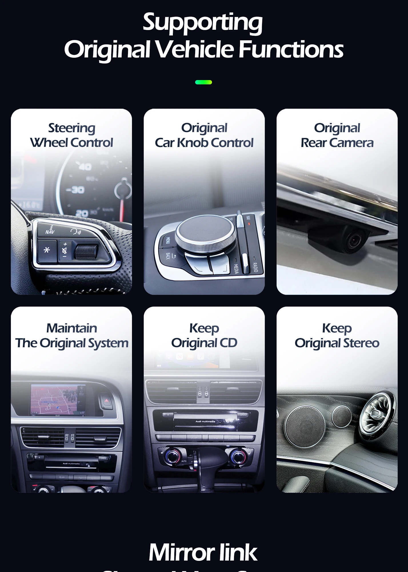 12 3-дюймовый для Audi Q5L 2018-2022 1920*720P CarPlay Android Автомобильный радиоприемник Видео