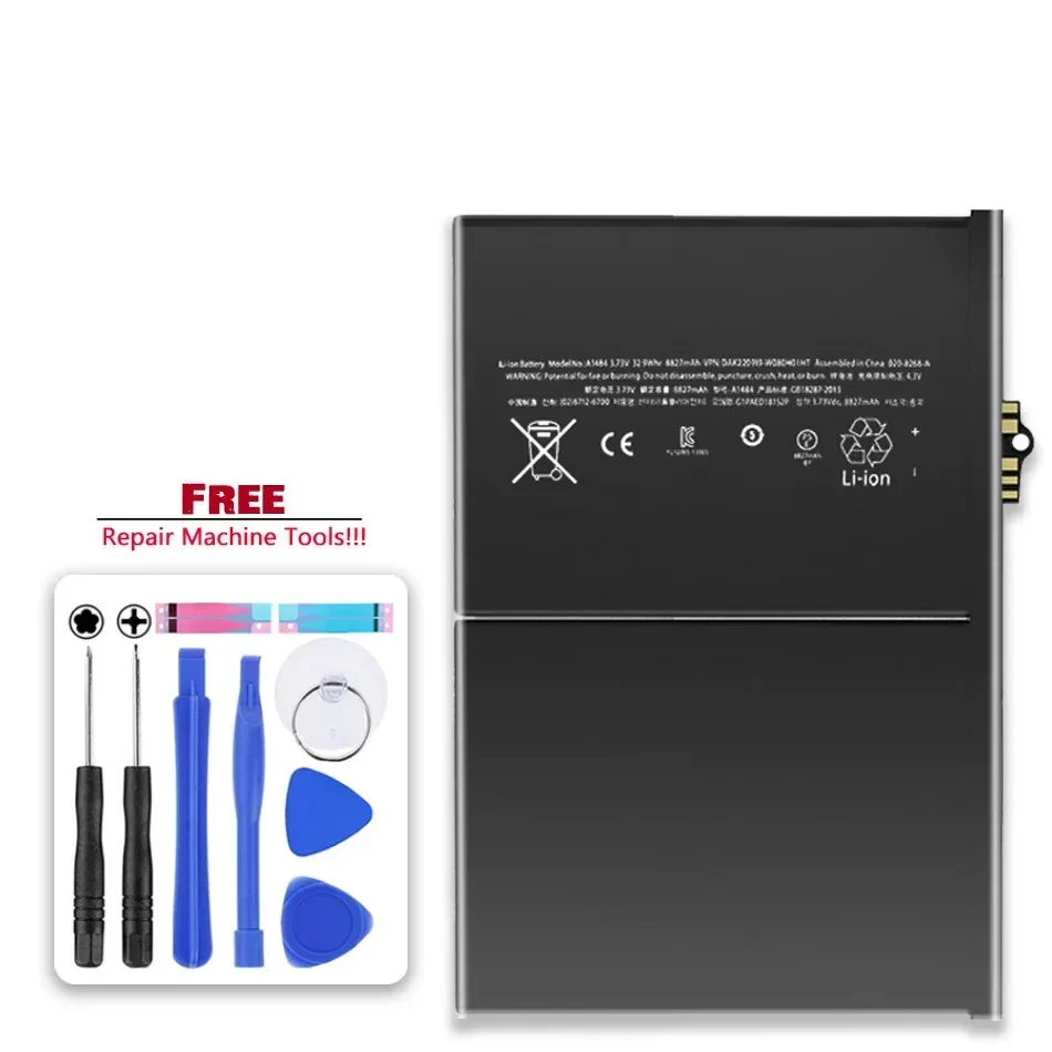 Аккумулятор для планшета 8827 мАч Apple Ipad 5 Air 1 Ipad5 Air1 A1484 A1474 1475 высококачественный